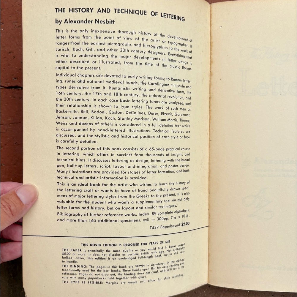1957 The History and Technique of Lettering Gothic Fonts Printmaking Typography - Picture 6 of 15